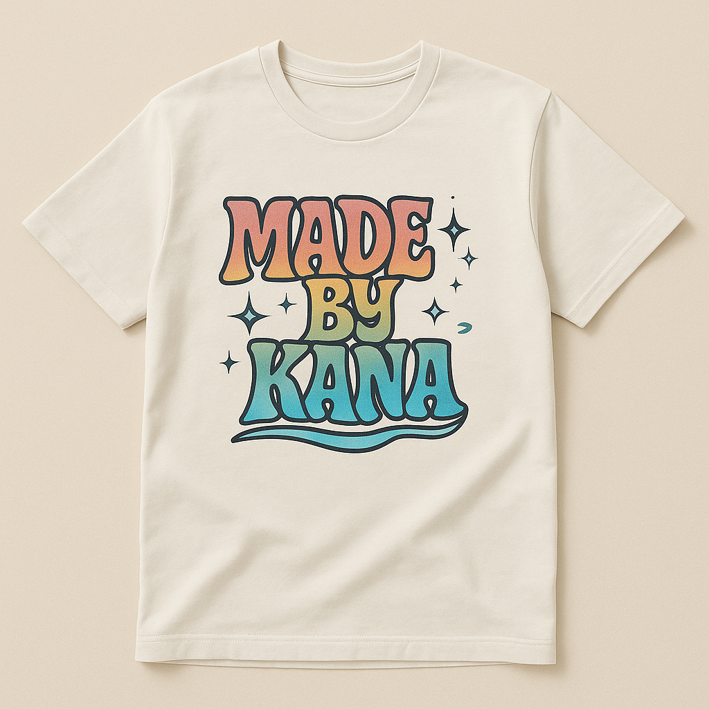 MADE BY KANA Psychedelic Wave Tee