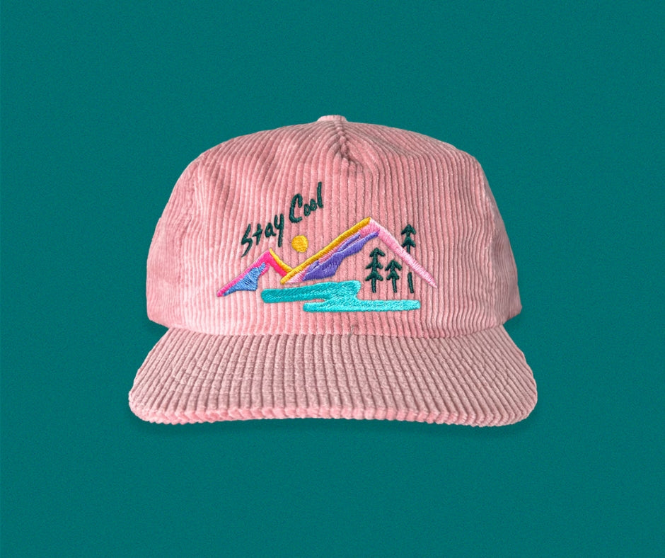 Stay Cool 5-Panel Corduroy Hat