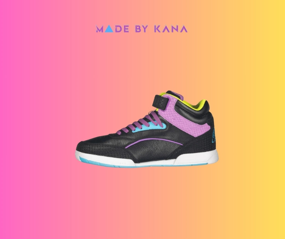 Made by Kana Retro High-Top Sneakers