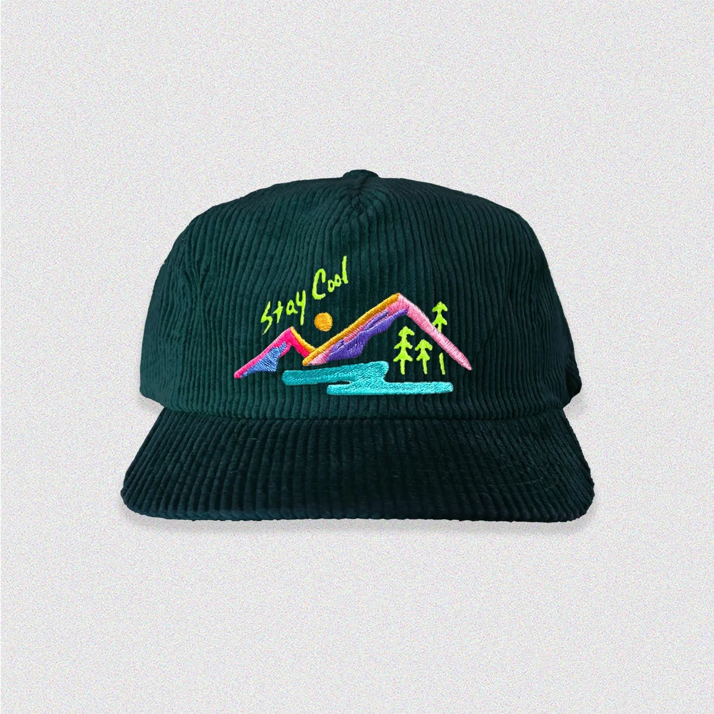 Stay Cool 5-Panel Corduroy Hat