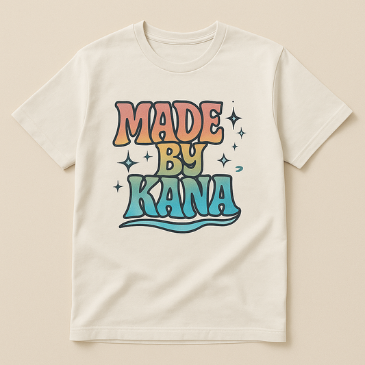 MADE BY KANA Psychedelic Wave Tee
